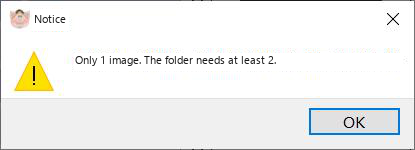 Folder needs two images