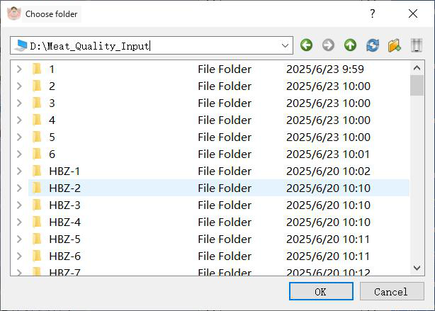 Folder picker