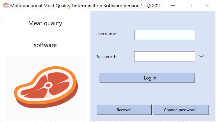 Log-in window