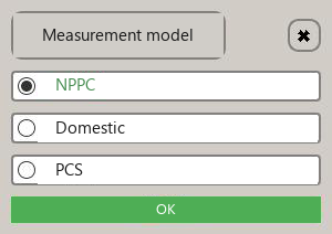 Measurement model